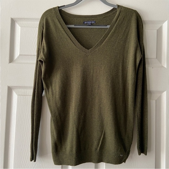 American Eagle Outfitters Sweaters - AE Olive Sweater